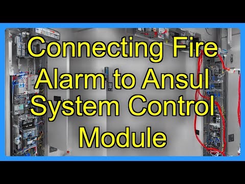 Connecting Fire Alarm to Ansul System Control Module