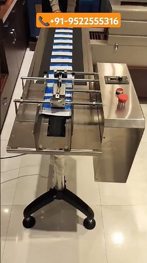 Automatic Stacker Pouch Dispenser Conveyor !! FRICTION FEEDER CONVEYOR FOR POUCHES