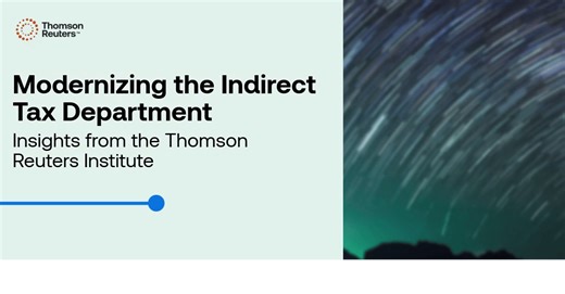 Join Thomson Reuters for a webinar on the "Challenges and Changes in Indirect Tax & Compliance" report. Discover key findings and strategies for streamlining indirect tax in a changing regulatory landscape. Watch now: https://ow.ly/Zo9350Vq53n | Checkpoint