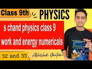 class 9 physics chapter work and energy numericals