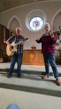 Kenny Speirs & Andy Anderson reels fiddle @ Denholm Folkfestival Church 2025