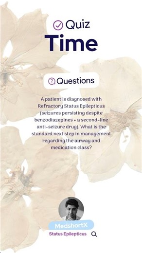 Lorazepam failed! What is your 2nd line drug choice? 💊🚑 #EmergencyMedicine