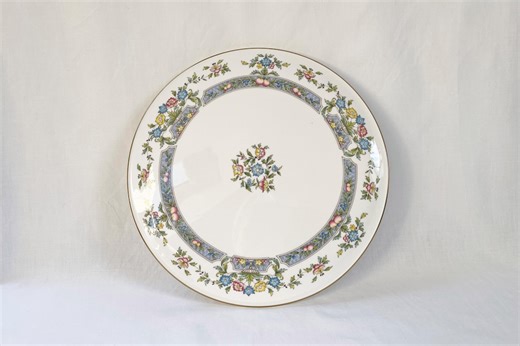 Vintage Royal Worcester Bone China Cake Platter in the Mayfield Pattern (1981 - 94) - Etsy UK