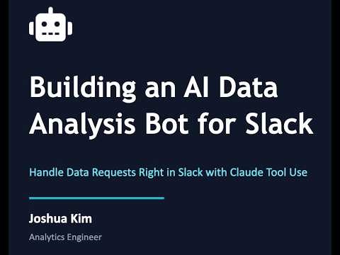 Building an AI Data Analysis Bot for Slack
