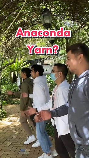 Slowmo yarn? With our new recruit haha @leinardsct #anacondachallenge @rnzdavid @fatherfielpareja #pdfsakalam #Docdex #obGUYn