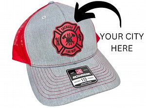 Custom Firefighter Hat, Fire Department Hat, Fire Dept Hat, Fire Station, Firefighter Gift, Fire Academy Graduation Gift - Etsy