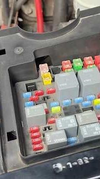 Silverado fuse box relay