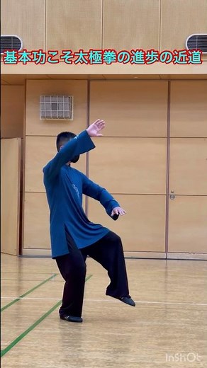 楊式太極拳→無駄な力を払わない流れ #張紹偉 #太極拳