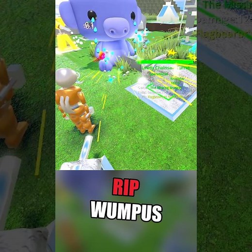 RIP Wumpus 😔 he got SHOT by 9999 turrets. #indiedev #discord #wumpus
