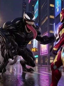 🔥 Venom vs Iron Man – Epic Marvel Battle! 🔥