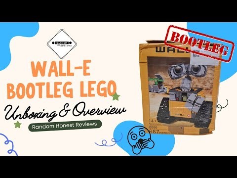 Wall-E by Lele?! 𓏠 A Bootleg Lego Mid-Speed Build & Review