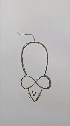 how draw a mouse #drawing #art #draw #funny #howtodraw #peppapig