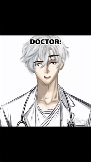 The doctor really said: ✨👁️👄👁️✨ | #Art #Foryoupage #xyzbca #IbispaintX #AnimationMeme #Comedy |