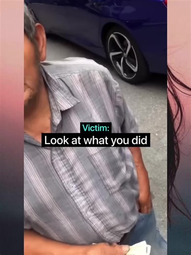 Man scratches stranger’s car