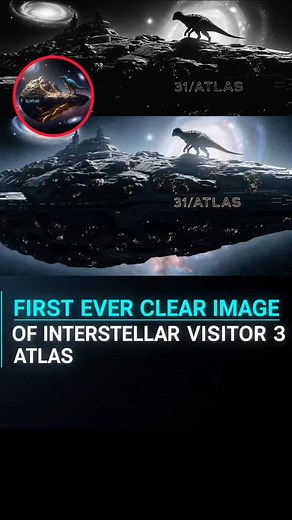 7.7K views · 18 reactions | “31/ATLAS: First Ever Clear Footage of a Massive Interstellar Visitor — Ancient Ship or Alien Creation? ” #31ATLAS #InterstellarVisitor #AlienShip #SpaceDiscovery #AncientCivilization #UFOEvidence #NASAUpdates #CosmicMystery #SpaceExploration #AlienTechnology #UniverseSecrets #AstroFacts #GalacticFind #MysteriousObject #DeepSpaceFootage  | Cosmin Evrything | Facebook