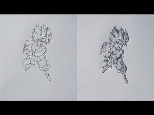 How to Draw Goten from Dragon Ball Z | Step-by-Step Anime Drawing Tutorial