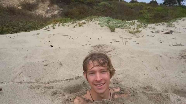 Last to Stay Buried Wins $10,000 - Beach Challenge