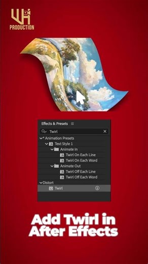 Quick Tip: Twirl Effect in After Effects!