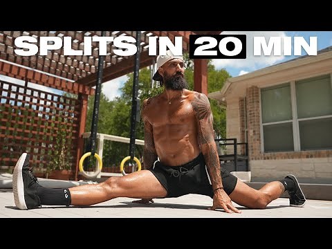 How I get my Front Splits in 20 minutes (As a Stiff Guy)
