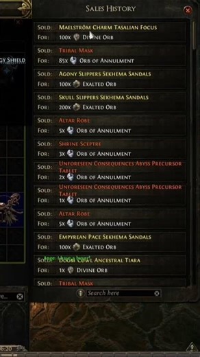 SOLD 100 DIV FOCUS INSTANTLY!! 😱💰 #poe2