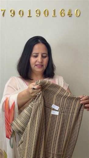 +91 7901 901640 on Whatsapp |These ₹2950 crepe print suit fabrics are part of our CKC Crepe Suits C