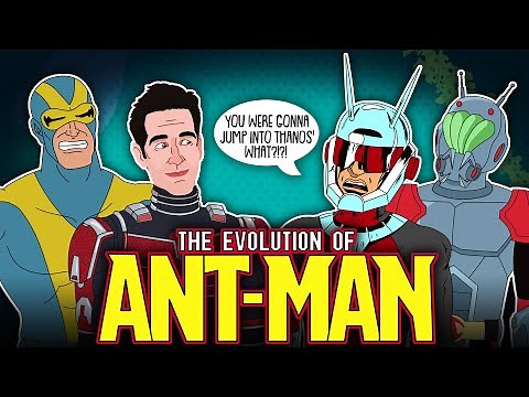 The Evolution of Ant-Man (ANIMATED)