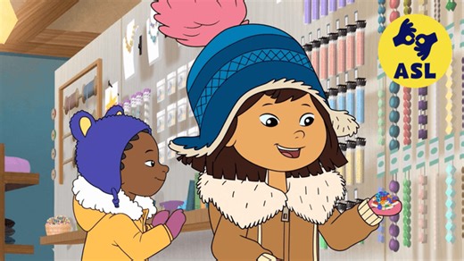 Molly of Denali - Molly's Valentine’s Day Disaster/Porcupine Slippers (ASL) Video | PBS KIDS
