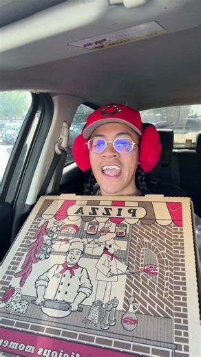 Trying Indian Halal Pizza in Fullerton