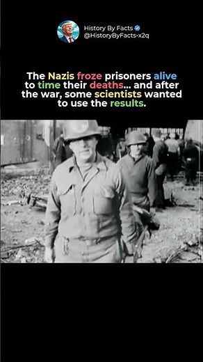 They Froze Humans Alive… and Science Almost Used the Data #history #ww2 #worldwar2