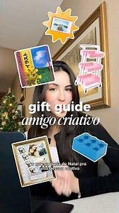 o que dar de presente pro seu amigo criativo || #criatividade #presente #giftguide