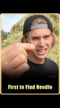 A needle was found in the haystack. #challenge#foryou#usa#fyp