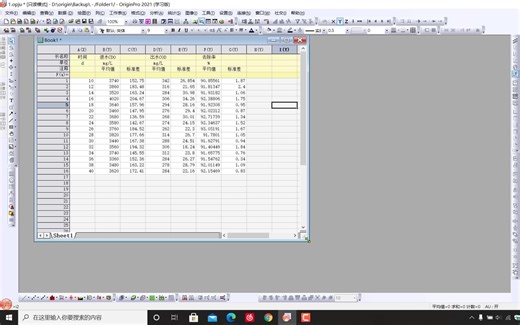 Origin绘制双Y轴图加误差棒