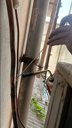 AC gas pipe welding