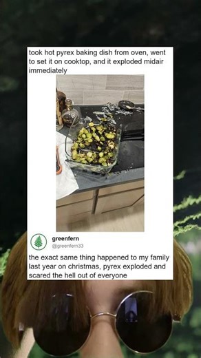 When Your Pyrex Pan Literally Explodes Midair