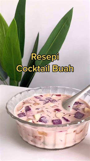 Resepi Koktail Buah Viral: Cara Membuat Koktail Buah yang Mudah