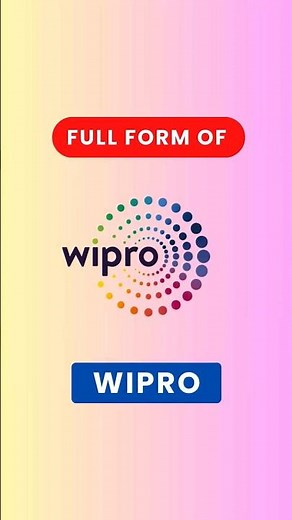 Full Form of WIPRO