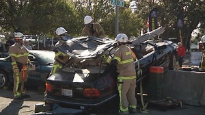 Firefighters compete in "Extrication Challenge"