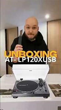 Audio-Technica Lp120XUSB Unboxing+Setup Mi auto regalo de cumpleaños #vinylcommunity #audiotechnica