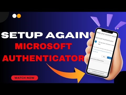 How to Restore & Set Up Microsoft Authenticator Again from Backup