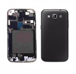 Full Body Housing for Samsung Galaxy Grand Quattro - Win Duos - I8552 - Black