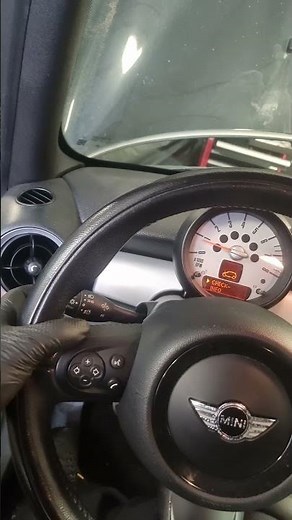 Mini Cooper tyre pressure reset #mechanik