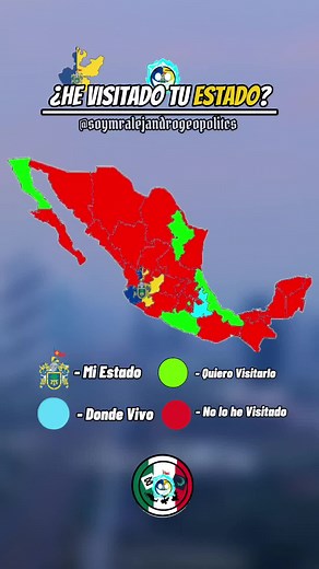 𝕬𝖑𝖊 𝕲𝖊𝖔𝖌𝖗𝖆𝖋𝖎𝖆†🇲🇽 (@alegeografiamex) - Descubre Jalisco: Mapa y Visitas en México