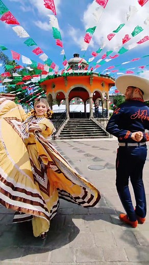 Jarabe Tapatío Dance from the Magical Town of Tlaquepaque Jalisco