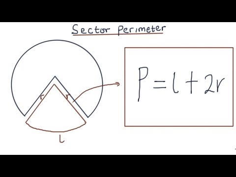 How to calculate the perimeter of a Circle sector.