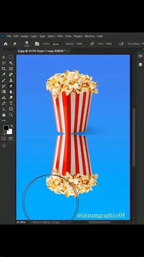 Jainam Sheth on Instagram: "Master the art of perfect shadows in Photoshop! 🎨✨ Learn how to make realistic shadows for any object with these graphic design tips. #graphicdesign #photoshop #psd #designtips"