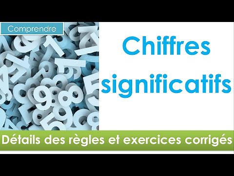chiffres significatifs 📐 Mathématiques lycée : (niveau 2de et plus)