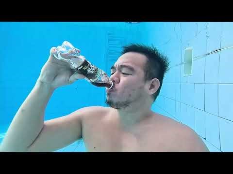 (UNCUT) Root Beer vs Milk Yogurt Drink & Burp Underwater