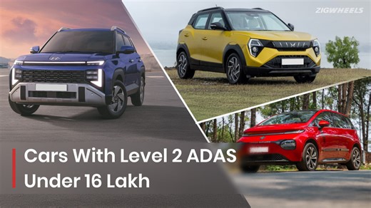 Top Cars With Level 2 ADAS Under Rs 16 Lakh In India: 2025 Hyundai Venue, Mahindra XUV3XO, MG Astor, Kia Syros, MG Windsor EV, MG ZS EV And Honda Amaze  - ZigWheels