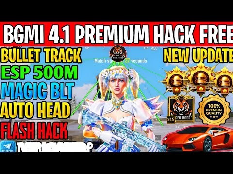 BGMI HACK 4.1 | BGMI 4.1 MOD APK | BGMI ESP HACK | BGMI NEW HACK TODAY | HOW TO HACK BGMI HACK