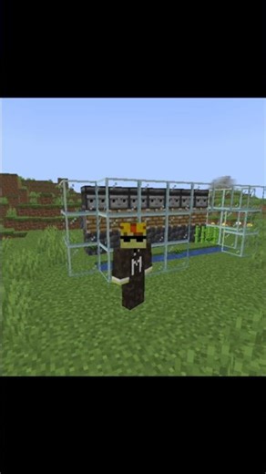 How It Feels to Make an Auto Farm Without Tutorial 😭🔥 #shorts #minecraft #gaming